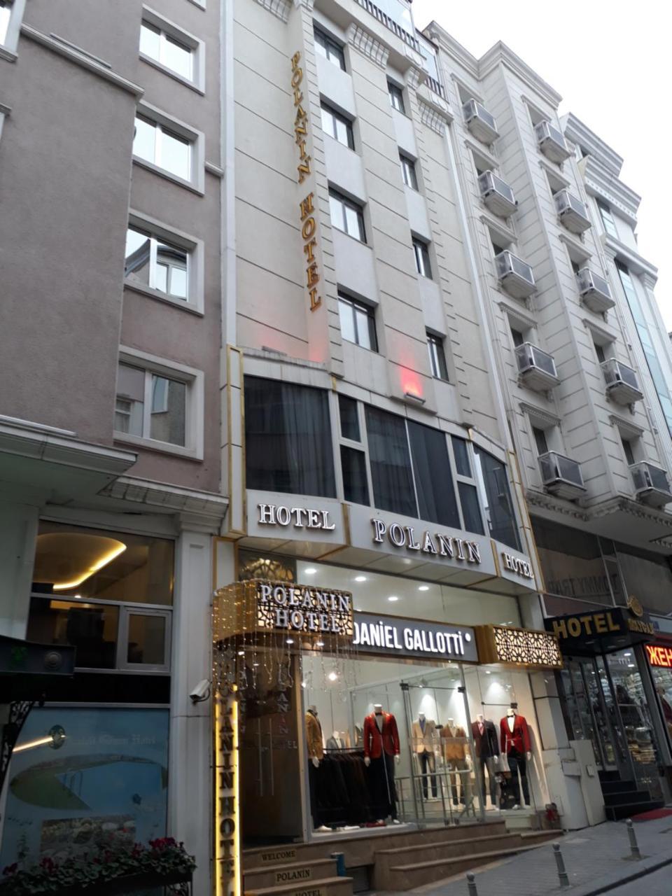 Polanin Hotel Istanboel Buitenkant foto